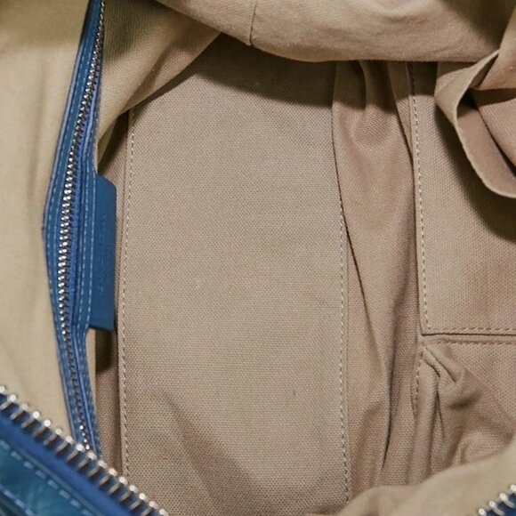 Givenchy Blue Leather Small Nightingale Bag - Picture 11 of 12